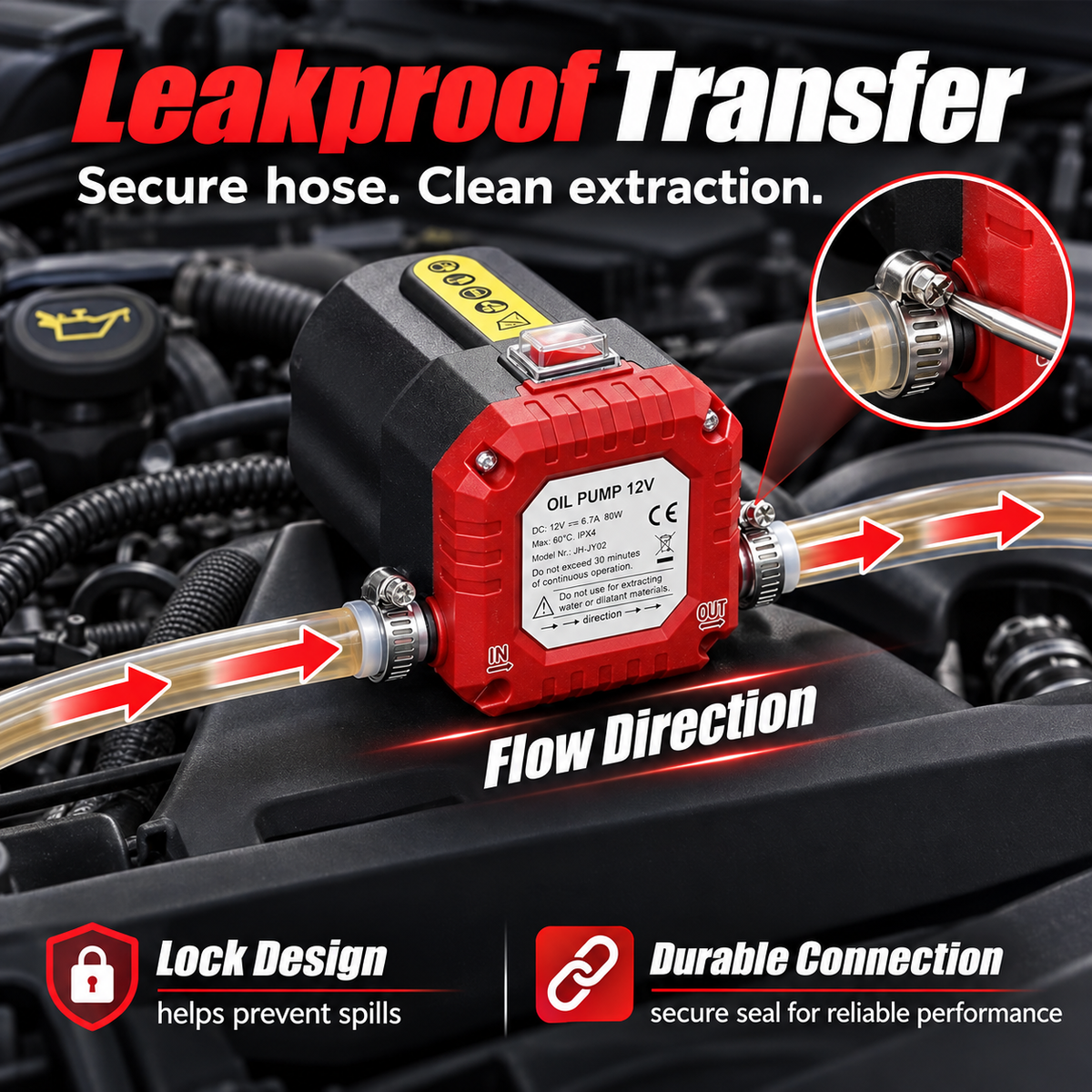 Electric Oil Extractor Pump